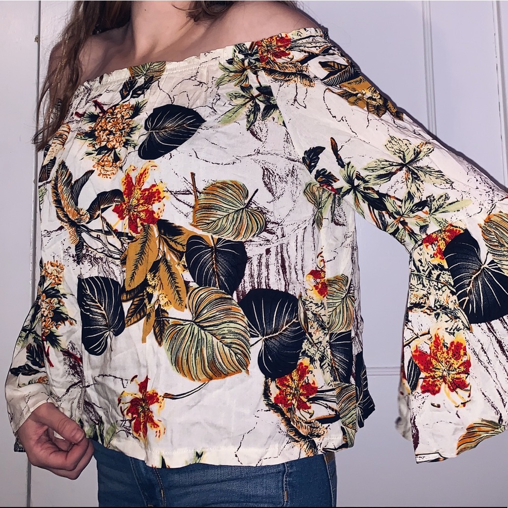 Off-the-Shoulder Blouse